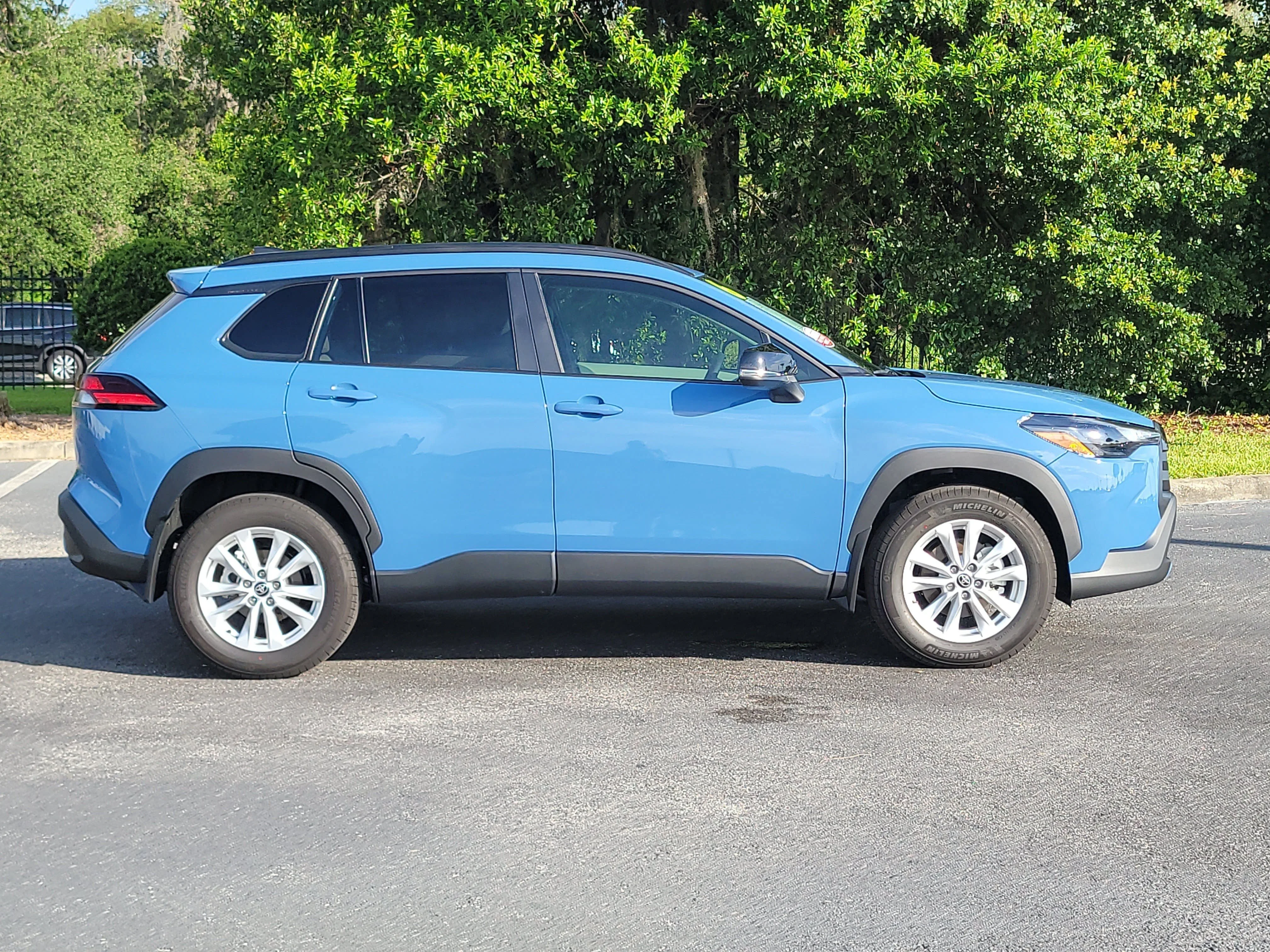 Used 2026 Blue Toyota LE image 7