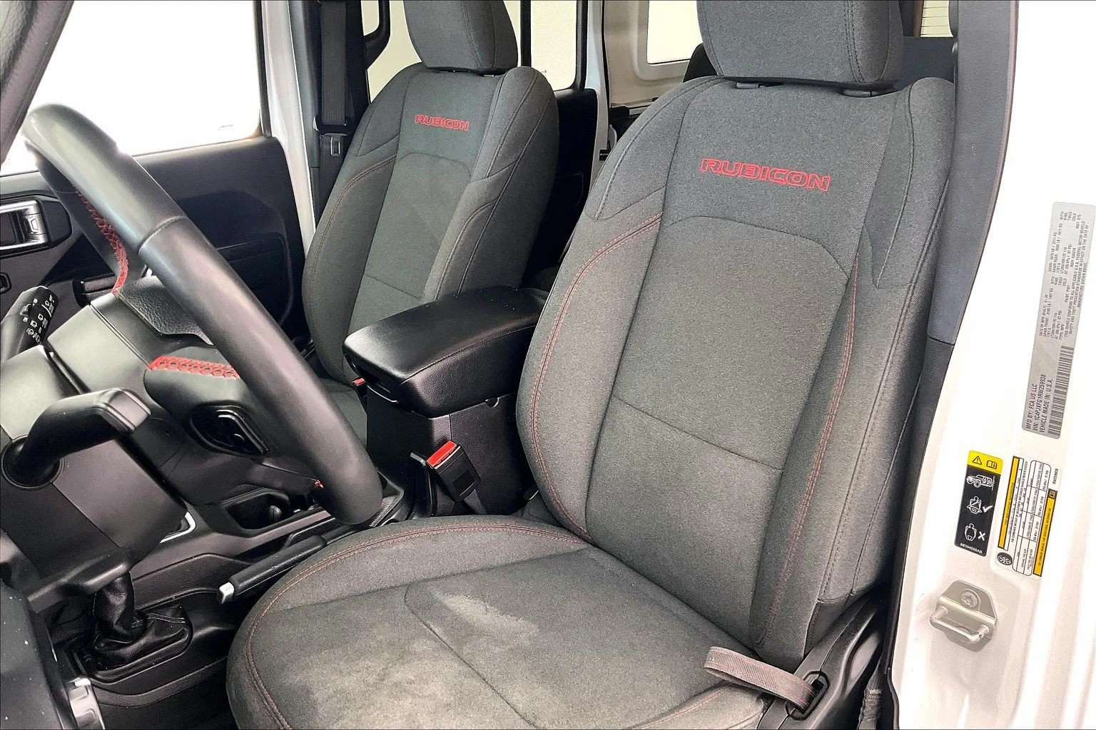 Used 2024 Bright White Clearcoat Jeep Rubicon image 18