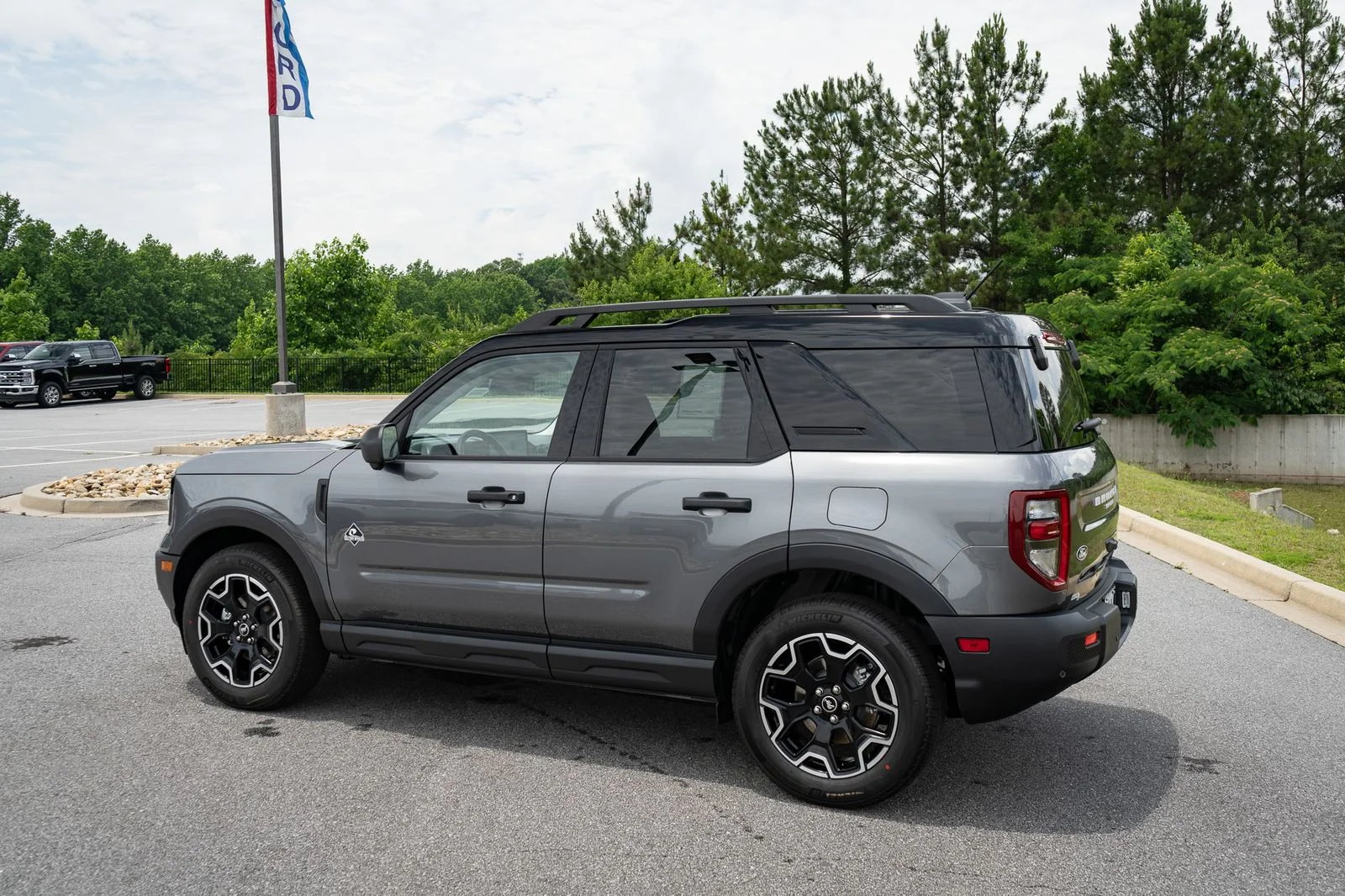 New 2026 Carbonized Gray Metallic Ford Outer Banks® image 7