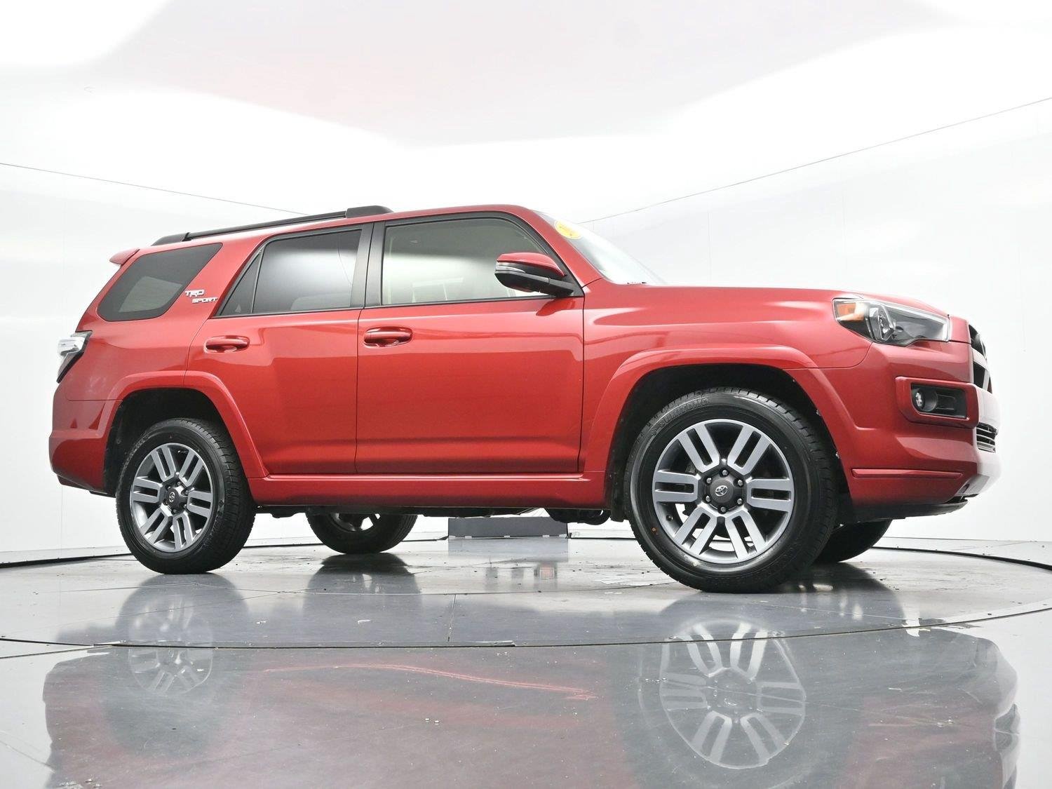 Used 2022 Barcelona Red Metallic Toyota TRD Sport image 46