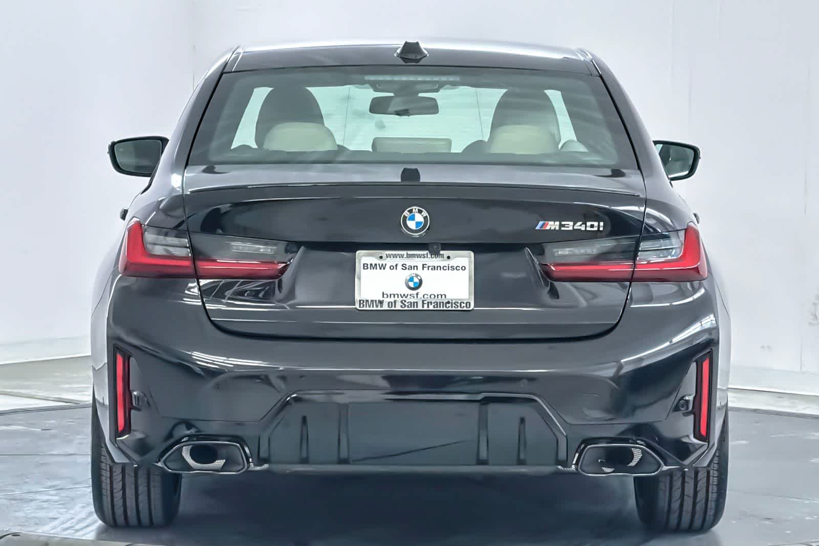 New 2026 Black Sapphire Metallic BMW M340i image 7