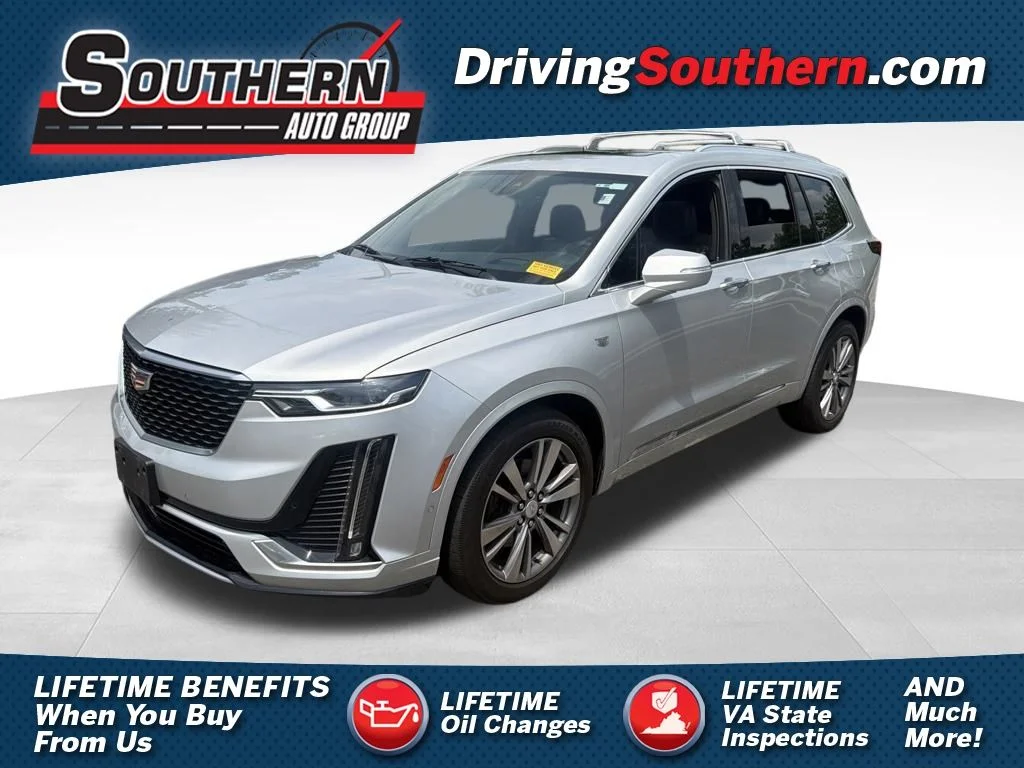 Used 2020 Silver Cadillac Premium Luxury image 1