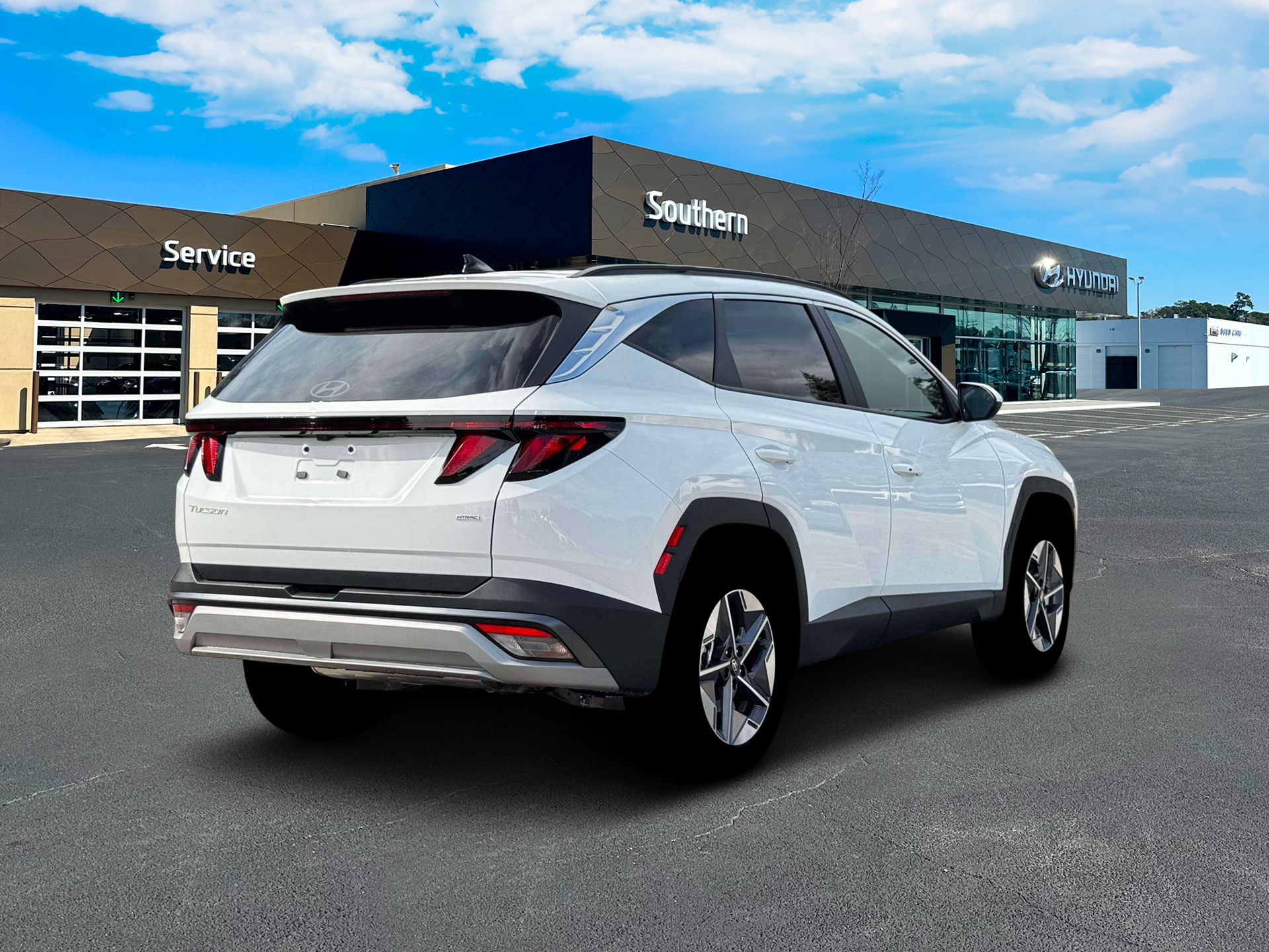 New 2026 White Hyundai SEL AWD image 7