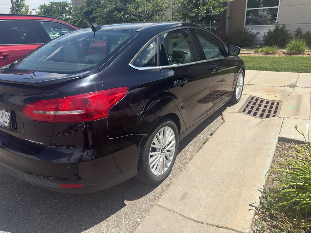 Used 2018 Shadow Black Ford Titanium image 5