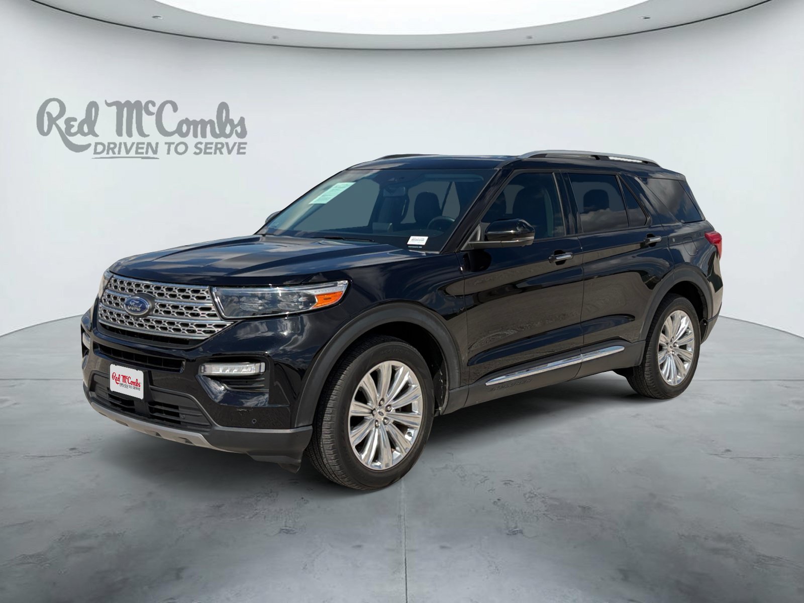 Used 2023 Agate Black Metallic Ford Limited image 1