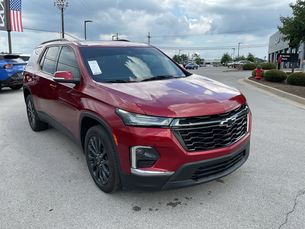 Used 2022 Cherry Red Tintcoat Chevrolet RS image 2