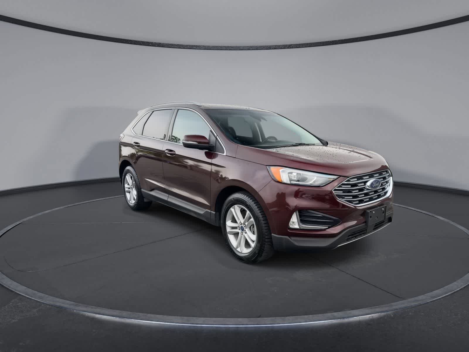 Used 2020 Burgundy Velvet Metallic Tinted Clearcoat Ford SEL image 2