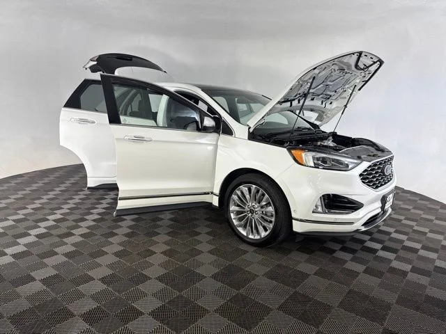 Used 2020 White Ford Titanium image 14