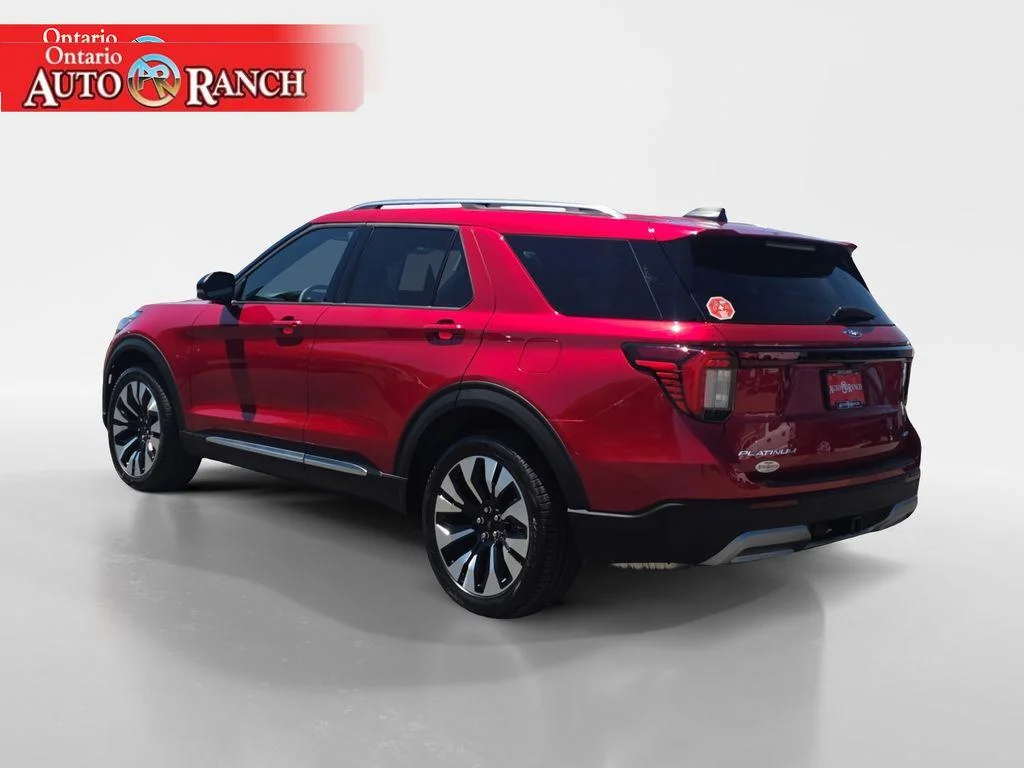 New 2026 Rapid Red Metallic Tinted Clearcoat Ford Platinum image 3