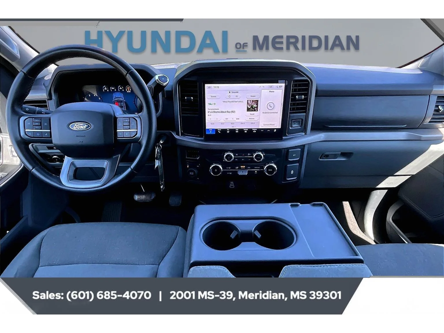 Used 2025 AGATE BLACK METALLIC Ford XLT image 13
