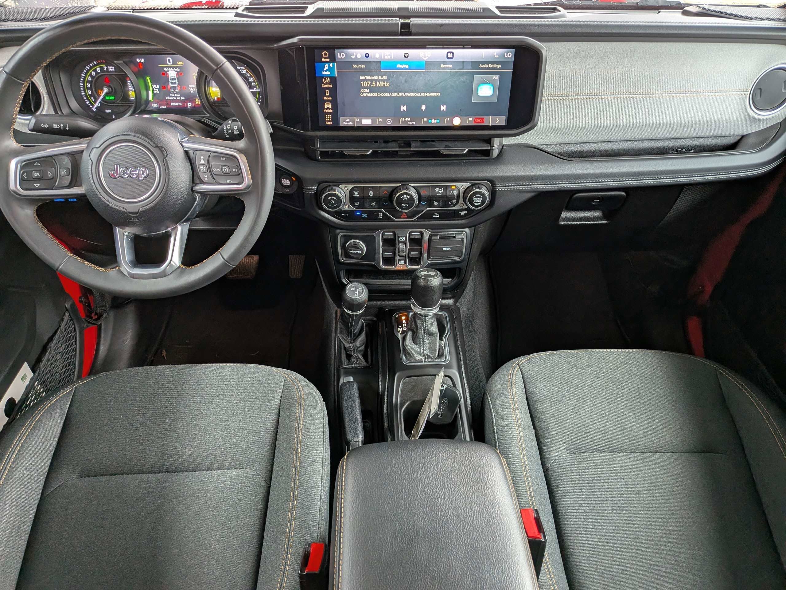 Used 2024 Red Jeep Sahara 4xe image 10