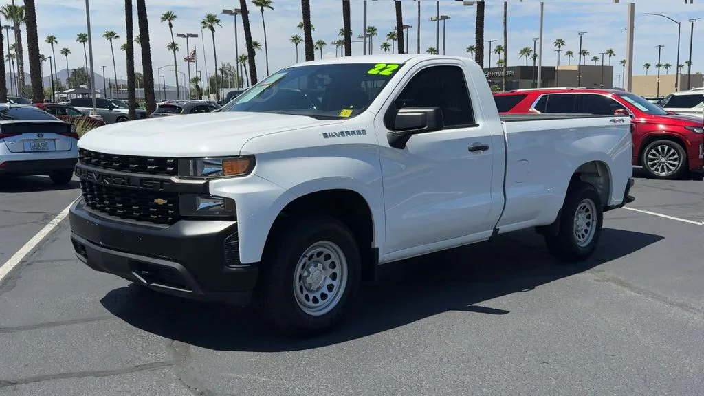 Used 2022 White Chevrolet Work Truck image 6