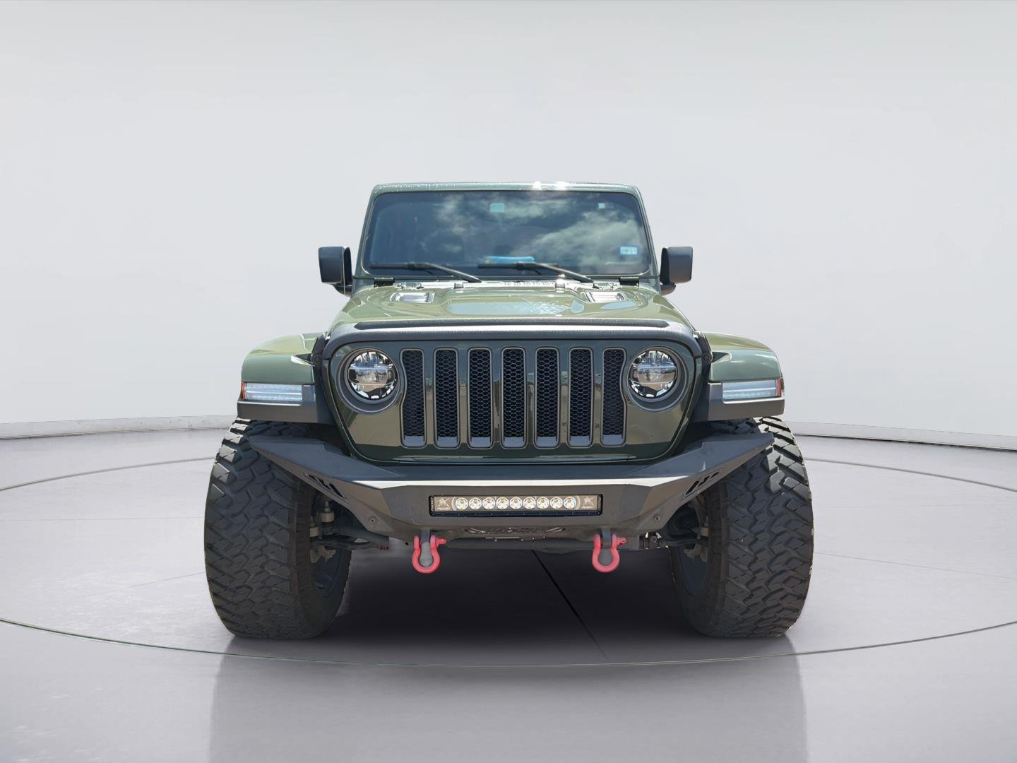 Used 2021 Sarge Green Clearcoat Jeep Unlimited Rubicon image 5