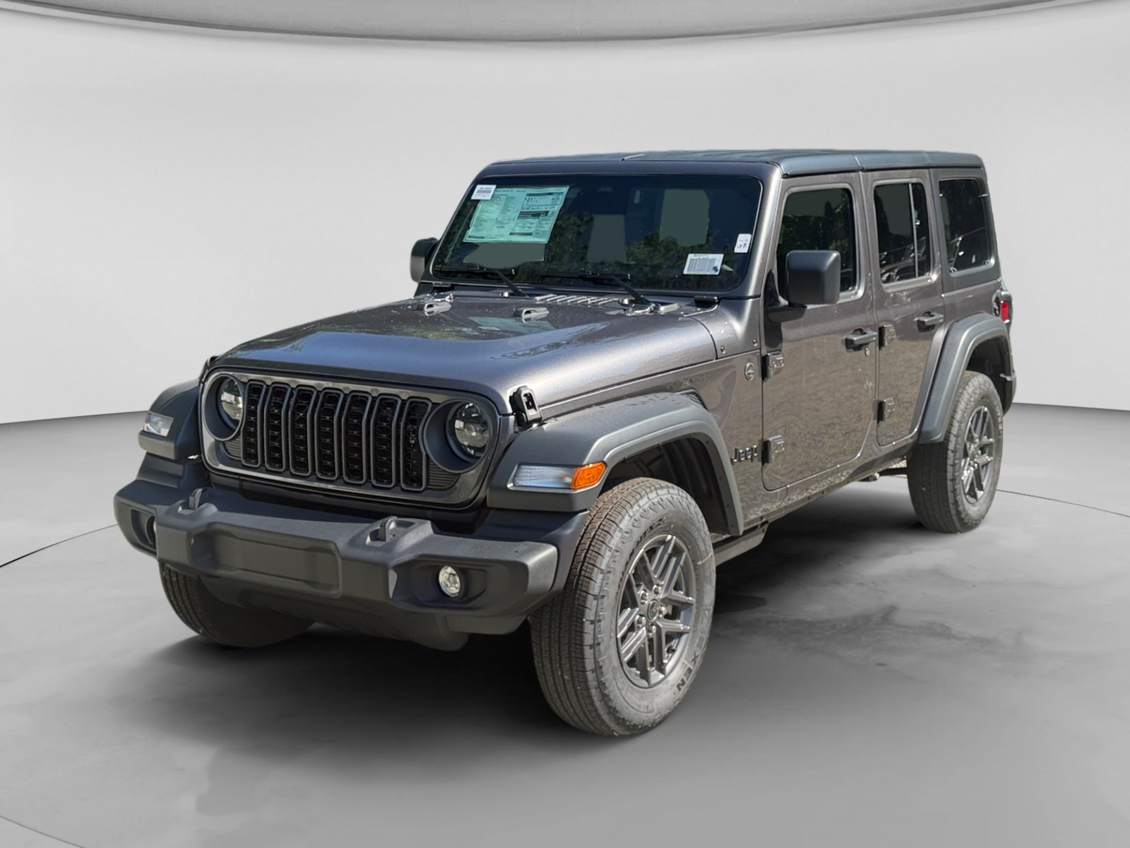 New 2026 Granite Crystal Metallic Clear-Coat Exterior Paint Jeep Sport S 4 Door 4x4 image 1