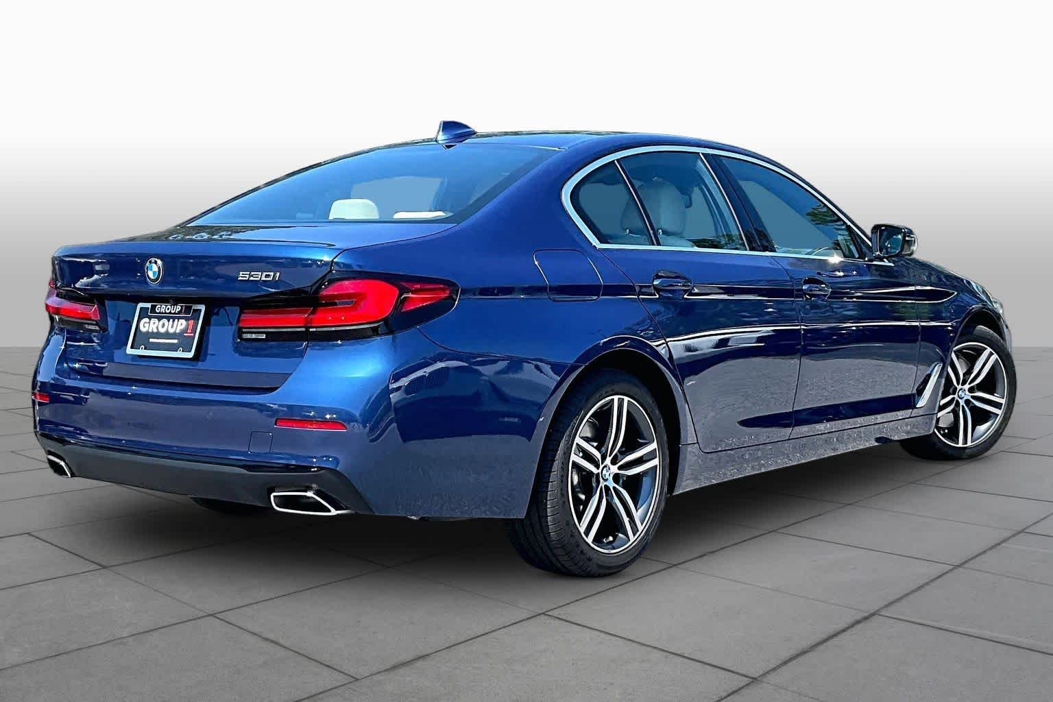 Certified Used 2023 Phytonic Blue Metallic BMW 530i image 13