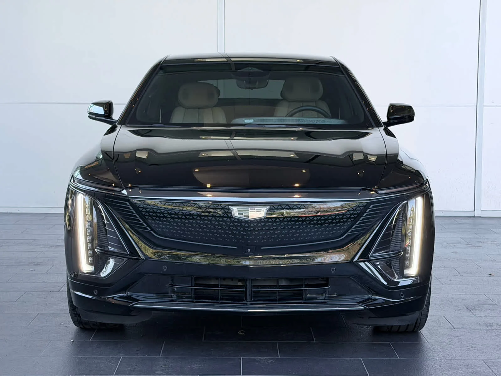Certified Used 2024 Stellar Black Metallic Cadillac Sport 3 image 2