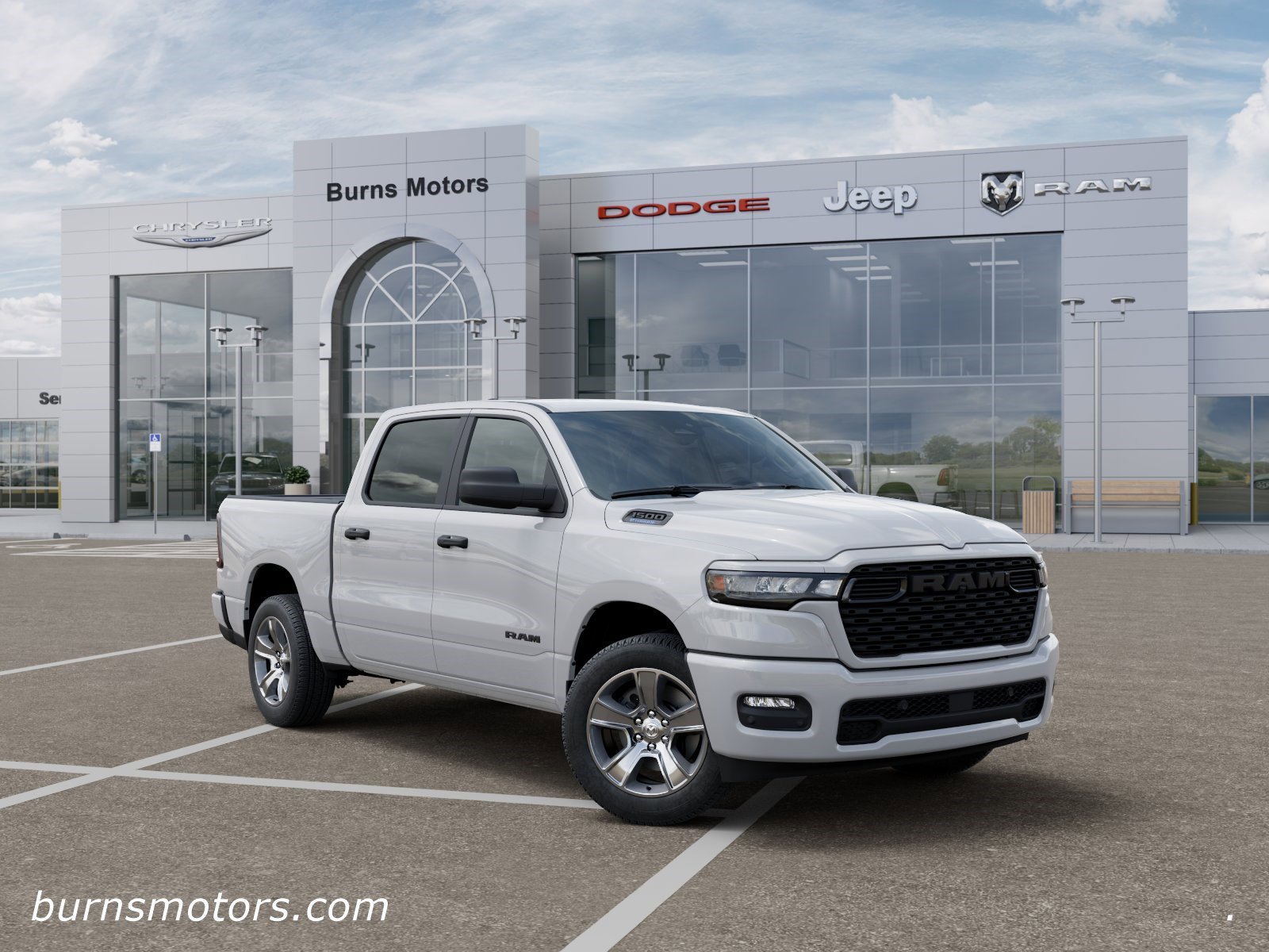 New 2026 Bright White Clear-Coat Exterior Paint RAM Express image 5