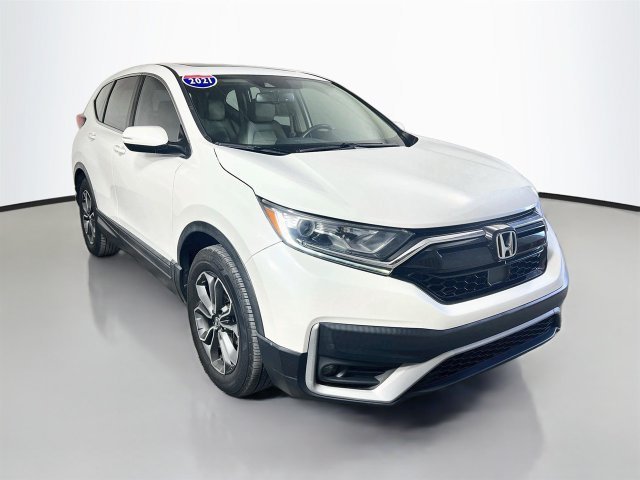 Used 2021 Platinum White Pearl Honda EX-L image 2