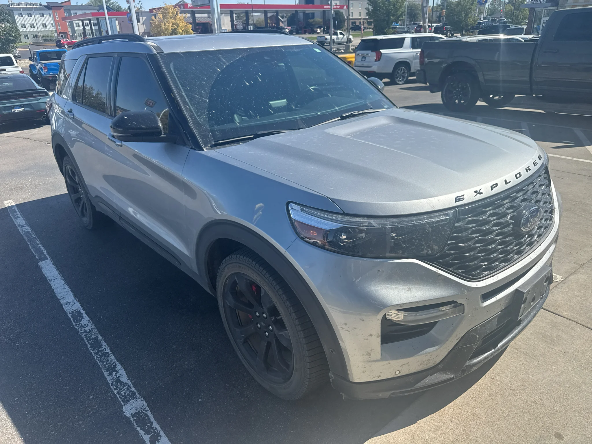 Used 2021 Iconic Silver Metallic Ford ST image 3