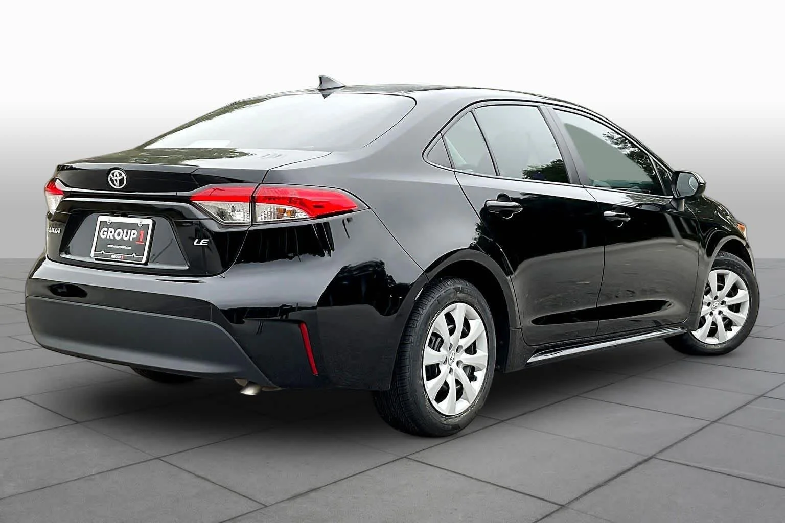 Used 2024 Midnight Black Metallic Toyota LE image 12