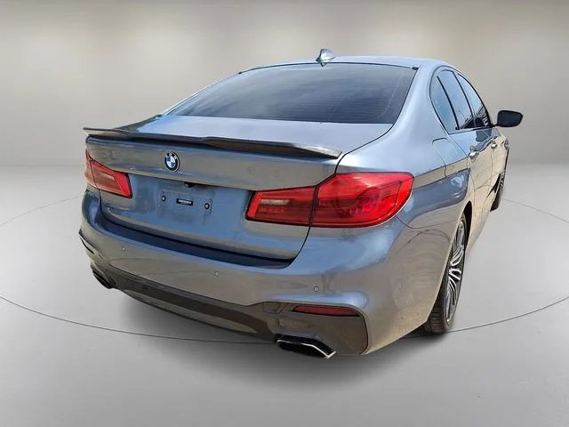 Used 2019 Blue BMW 540i xDrive image 10