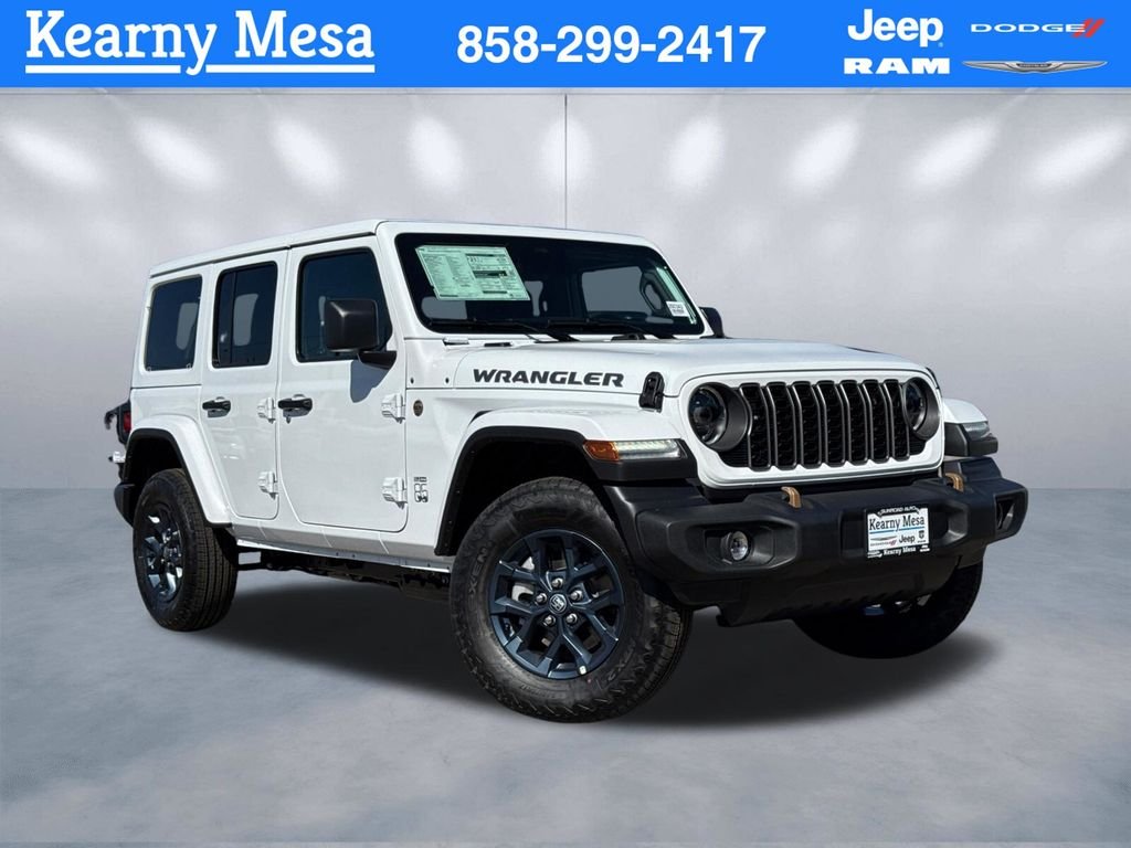 New 2026 Bright White Clearcoat Jeep 85th Anniversary Edition image 1
