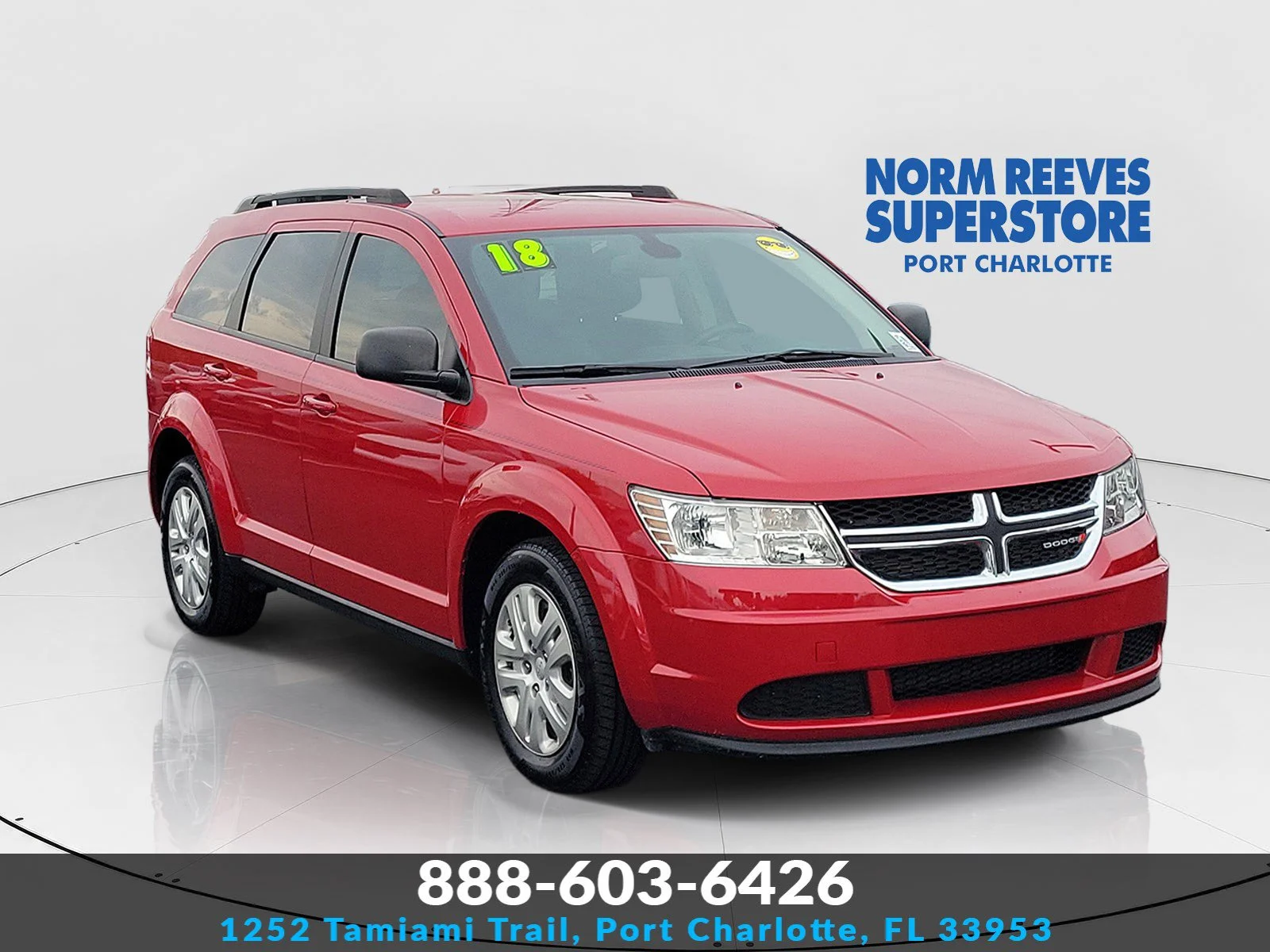 Used 2018 Red Line Dodge SE image 1
