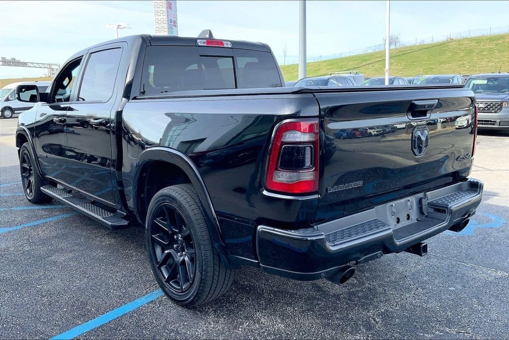 Used 2020 RAM Ram 1500 Pickup Laramie with VIN 1C6SRFJT9LN329143 for sale in Kansas City