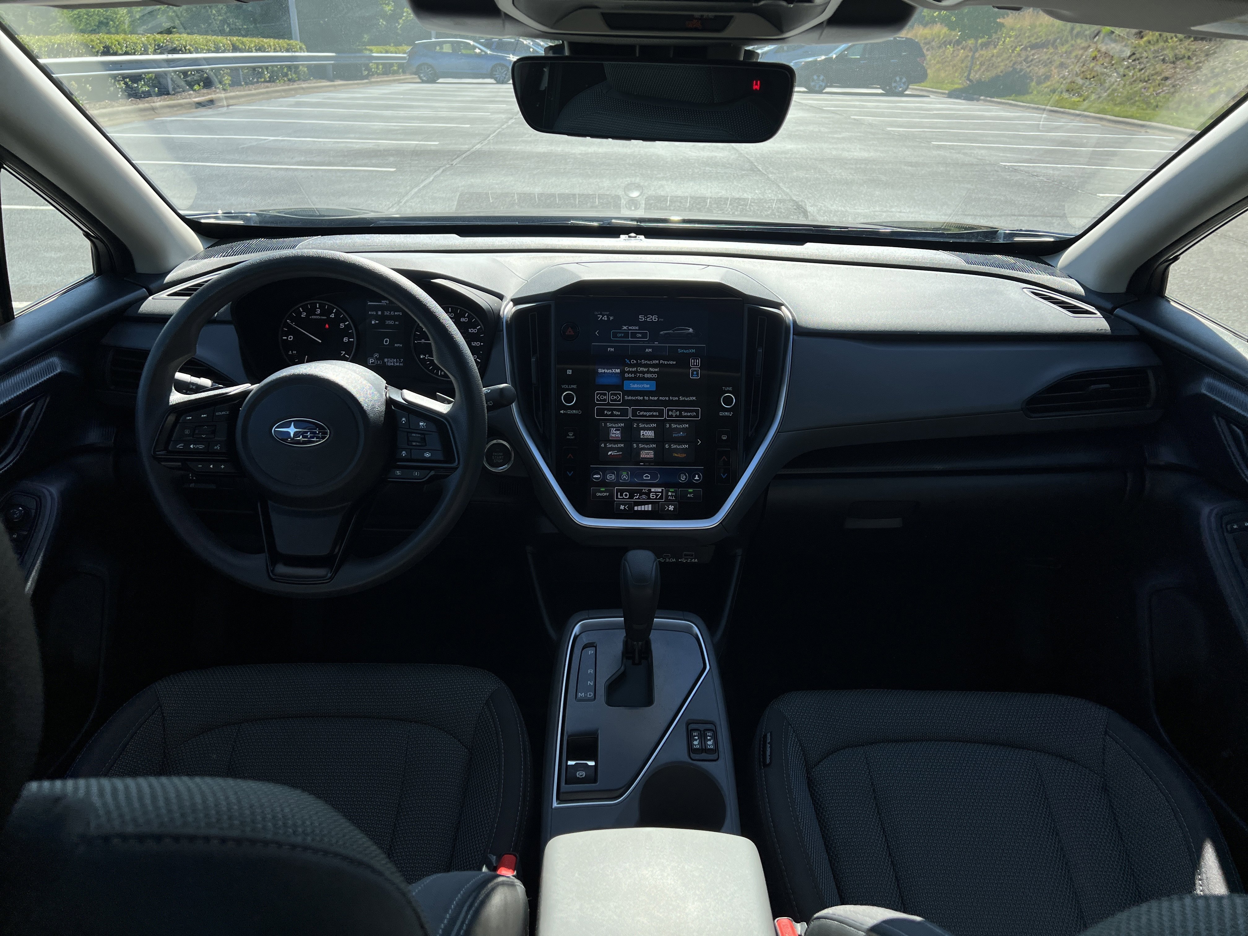 Used 2024 Crystal Black Silica Subaru Premium image 18