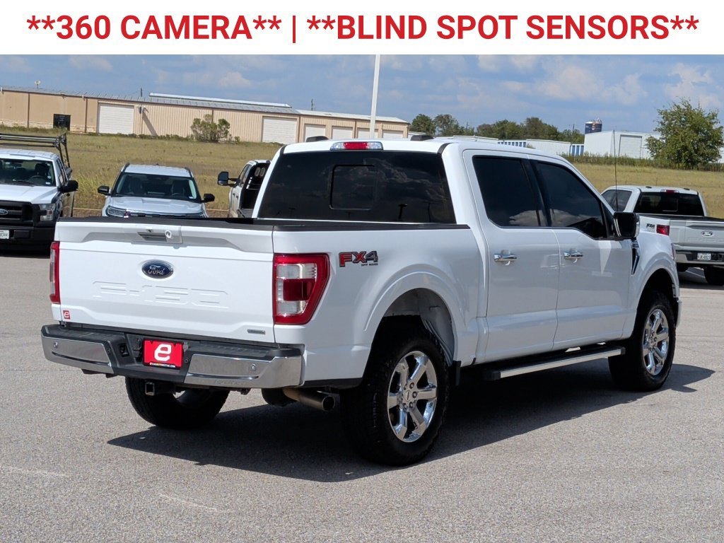 Used 2023 Oxford White Ford Lariat image 8