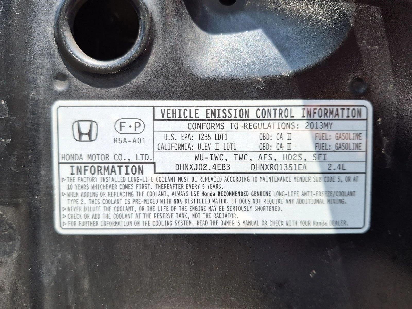 Used 2013 Black Honda EX image 24