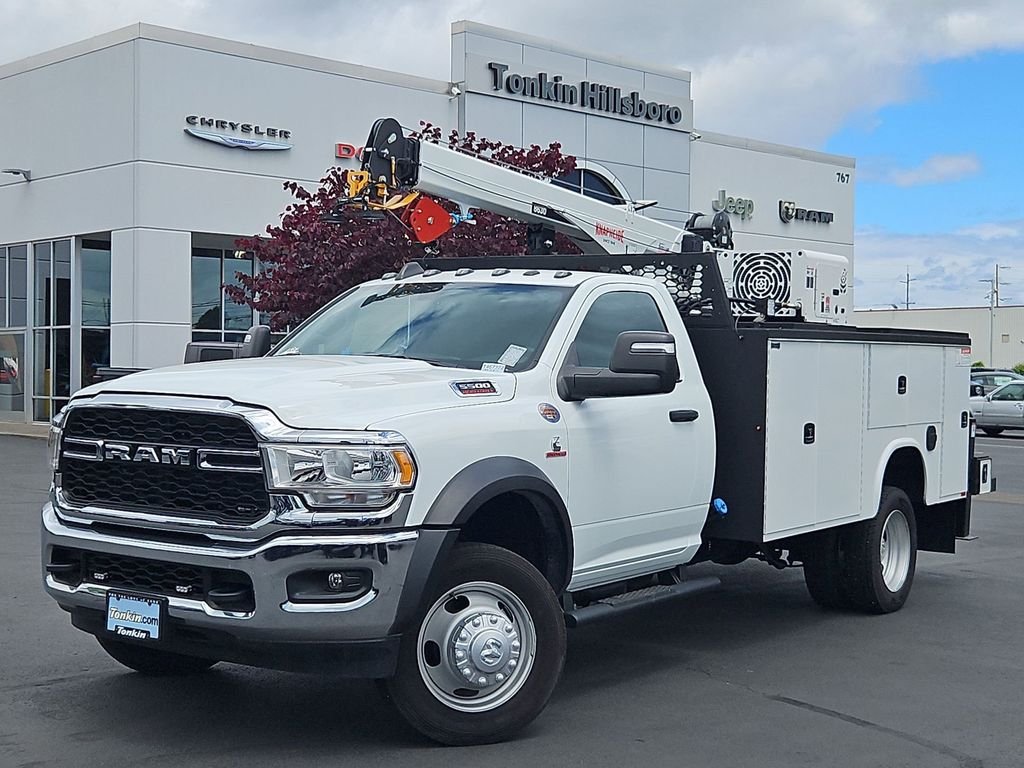 New 2024 Bright White Clear-Coat Exterior Paint RAM Tradesman image 2