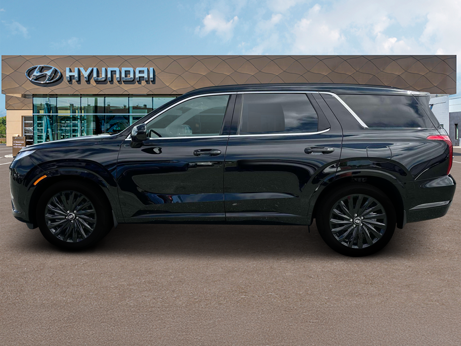 New 2025 Black Hyundai Calligraphy Night Edition AWD image 3
