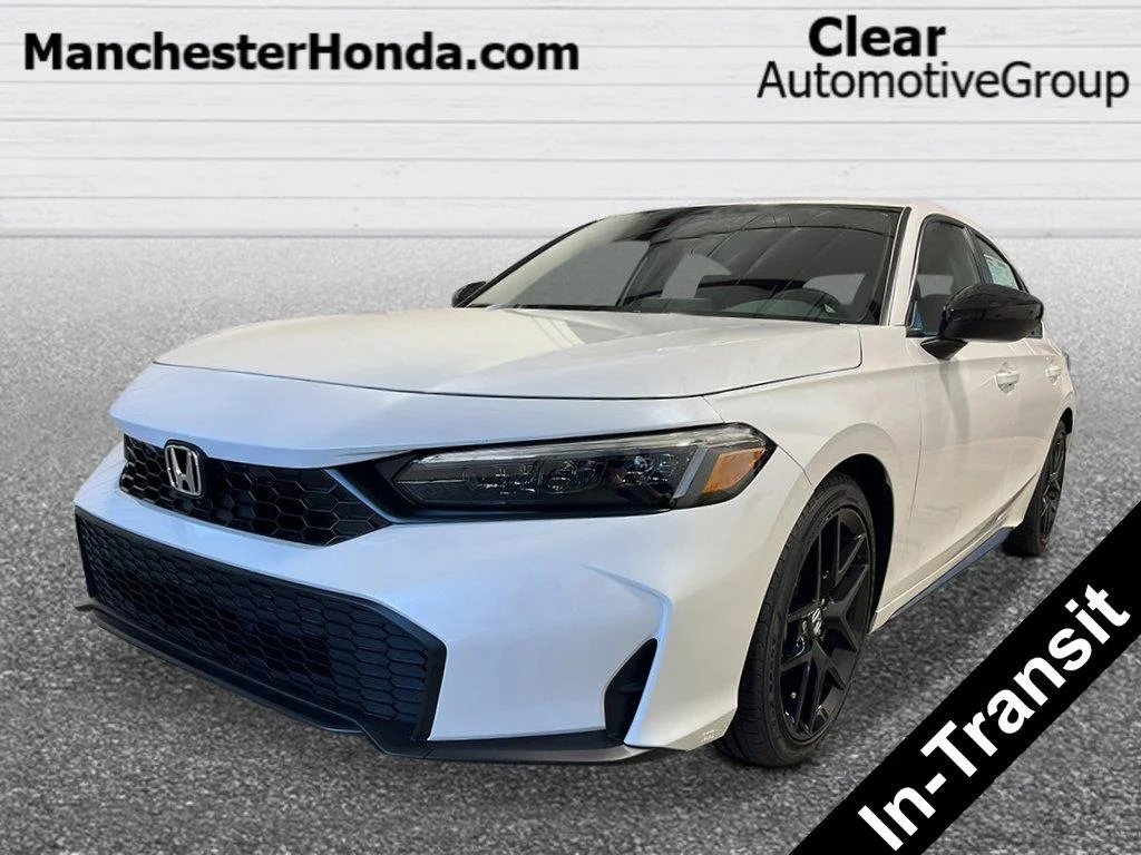 New 2026 Platinum White Pearl Honda Sport image 1