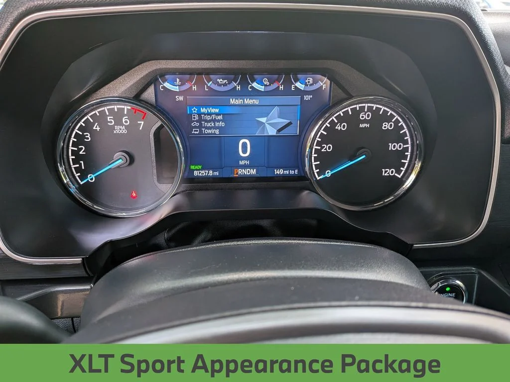 Used 2021 Blue Ford XLT image 18