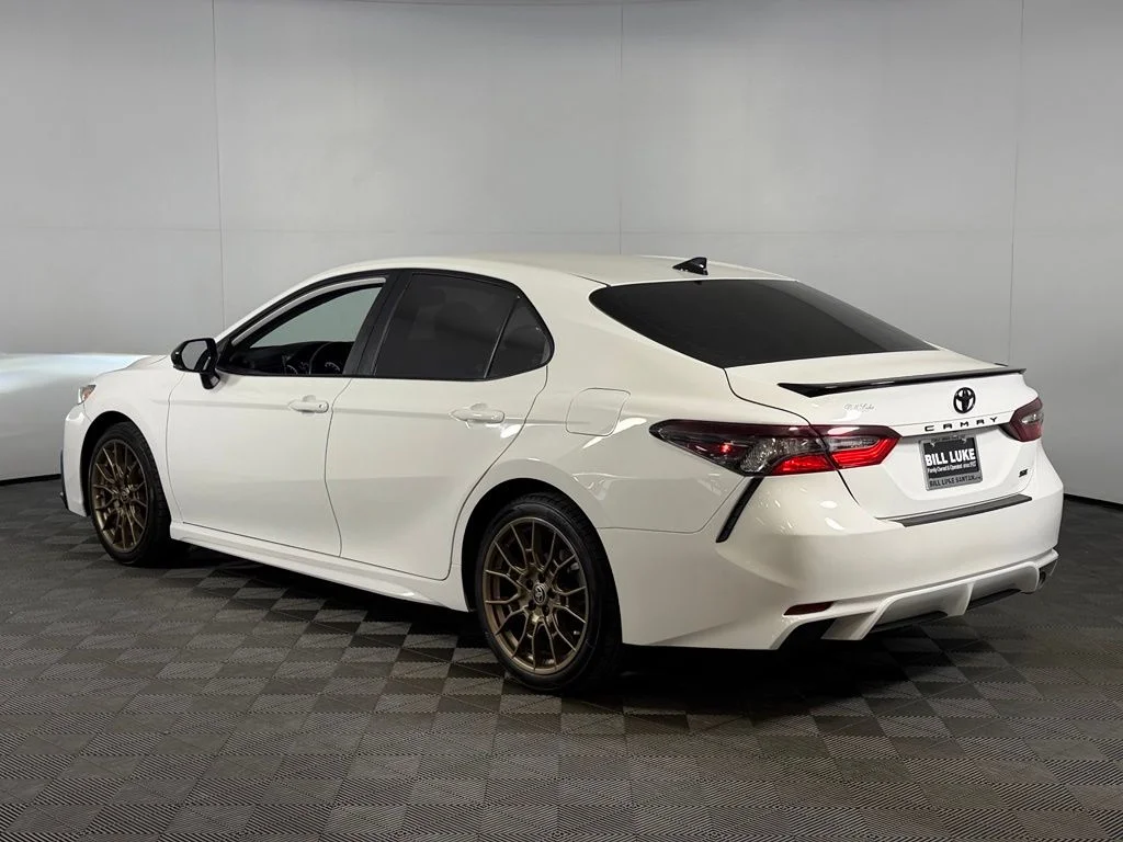 Certified Used 2024 White Toyota SE Nightshade image 10