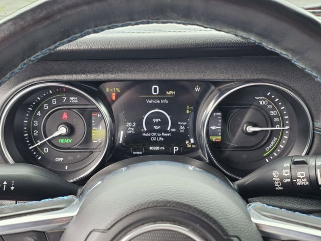 Used 2022 Red Jeep Unlimited Rubicon 4xe image 26
