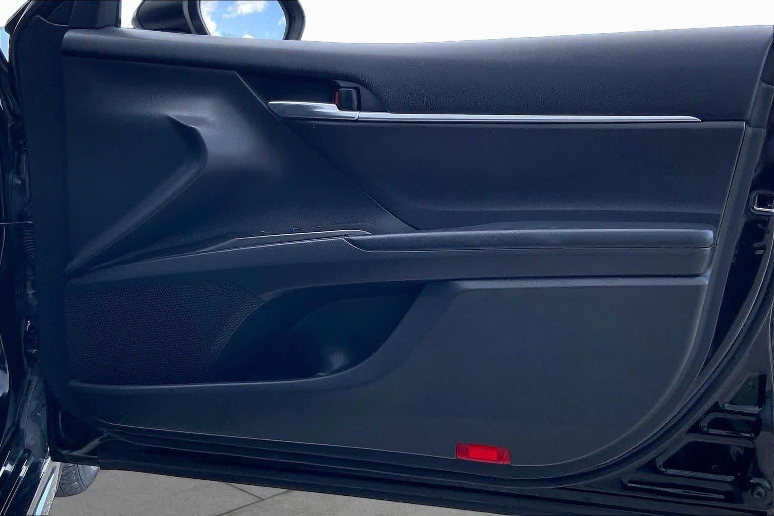 Used 2021 Midnight Black Metallic Toyota SE image 22