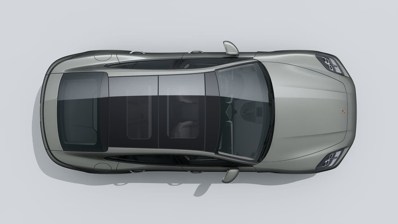 New 2027 Aventurine Green Metallic Porsche 4 E-Hybrid image 5