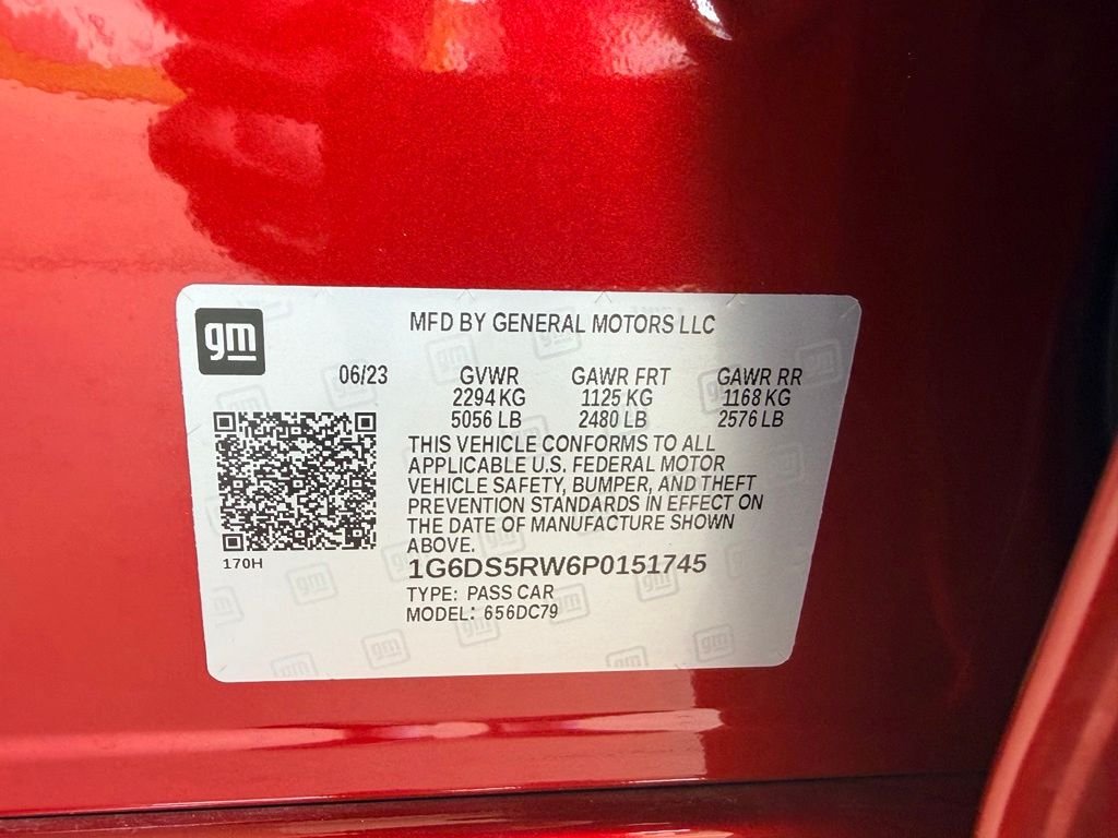 Used 2023 Red Cadillac Premium Luxury image 44