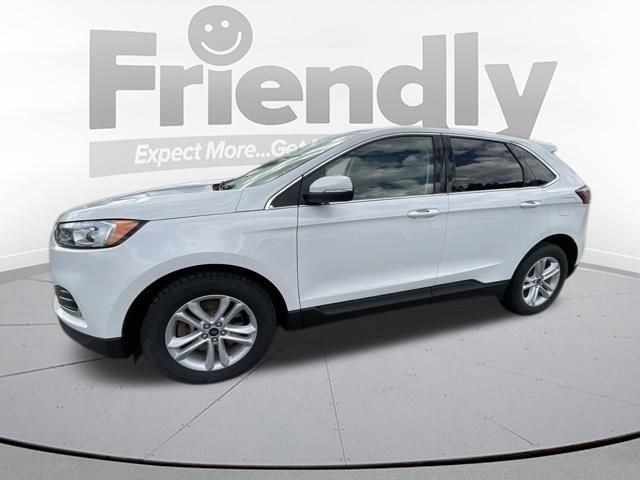 Used 2020 White Ford SEL image 2