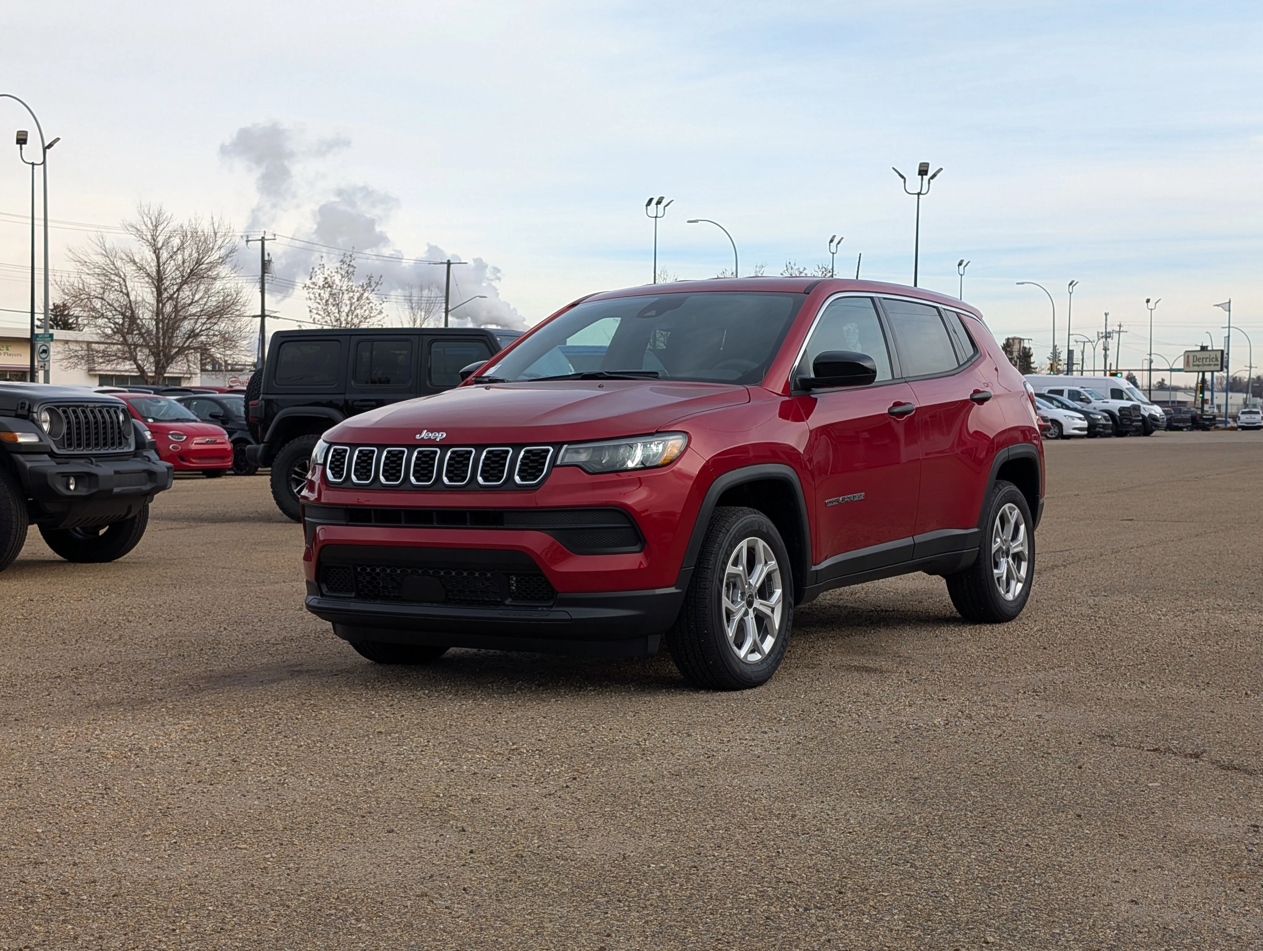 New 2026 Red Hot Pearl Jeep Sport image 2
