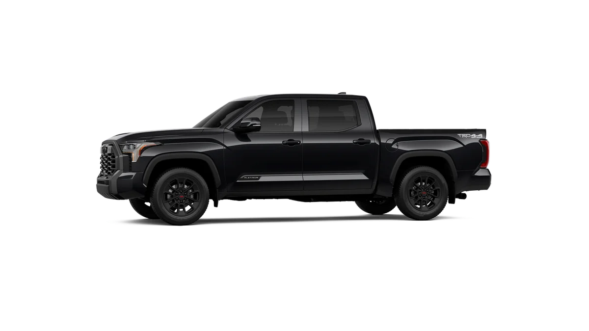 New 2026 Midnight Black Metallic Toyota Platinum image 3