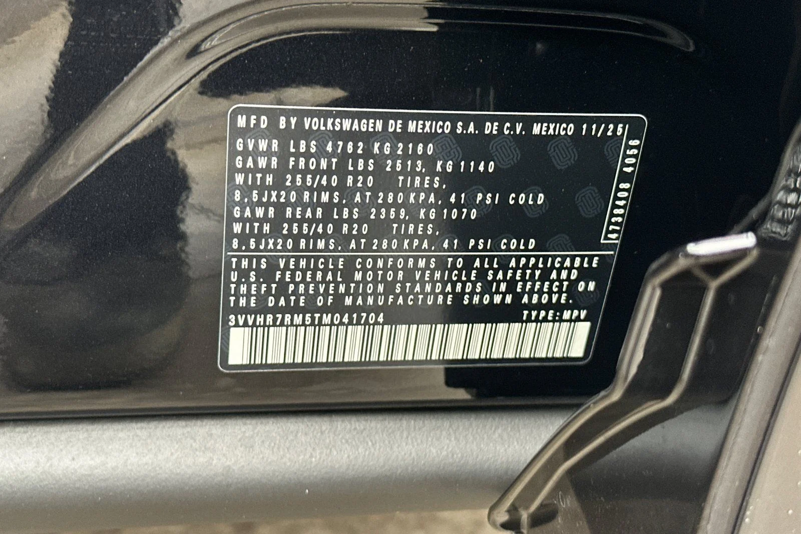 New 2026 Black Volkswagen 2.0T SE R-Line Black image 23