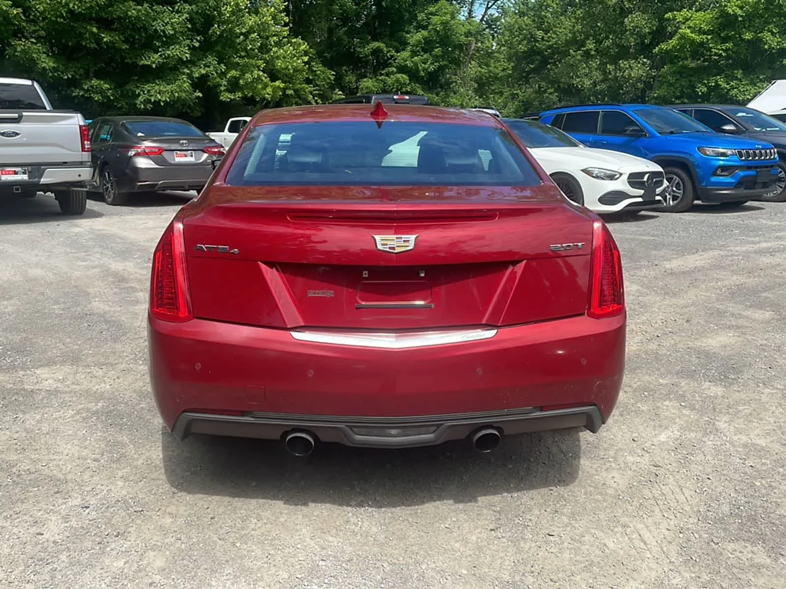 Used 2016 Red Obsession Tintcoat Cadillac Luxury Collection AWD image 6