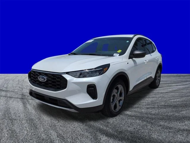 Certified Used 2025 White Metallic Ford ST-Line image 8