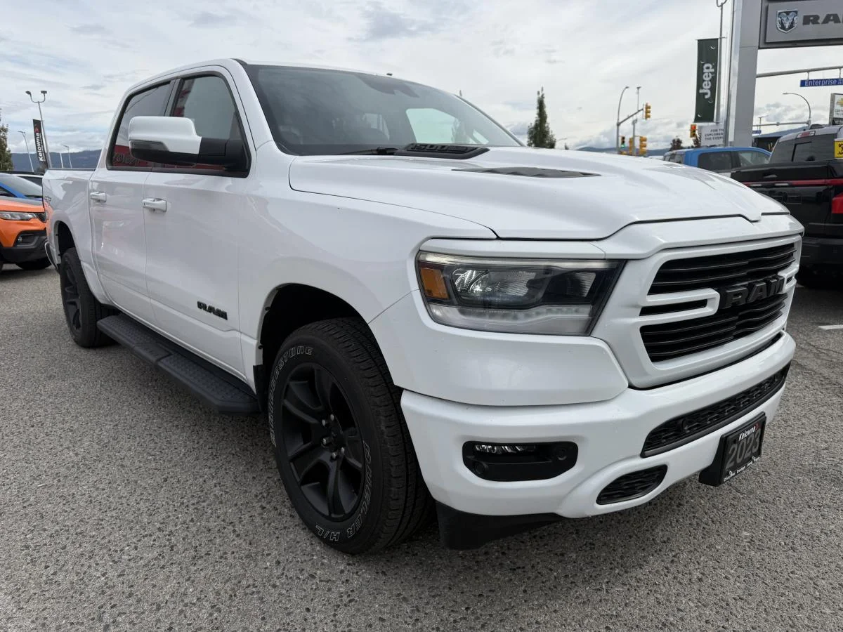 Used 2023 White RAM Sport 4x4 Crew Cab 5