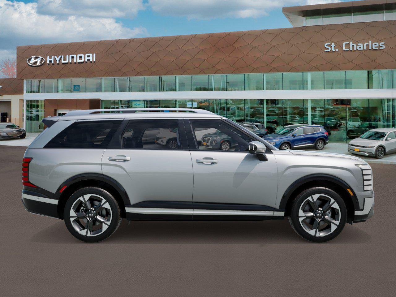 New 2027 Silver Hyundai Limited 7P image 7