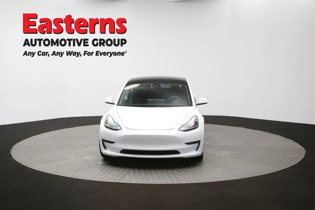 Used 2021 White Tesla Standard Range Plus image 47