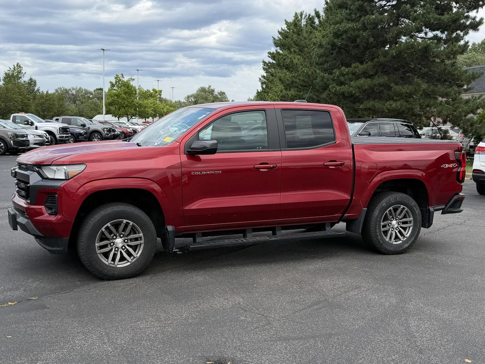 Used 2023 Radiant Red Tintcoat Chevrolet 4WD LT image 4